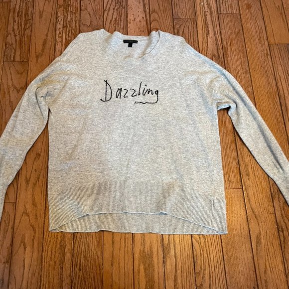 J. Crew Sweaters - Women's 100% Wool Scoop Neck Beaded "Dazzling" Sweater